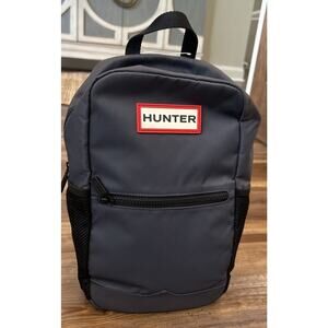 Hunter Gray Nylon One Shoulder Backpack Sling Bag Water Resistant Unisex‎ LOGO